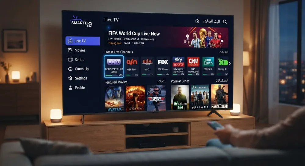 تثبيت IPTV Smarters Pro للأندرويد والآيفون